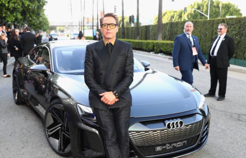 Robert Downey Jr. Audi Arrives At The World Premiere Of Avengers