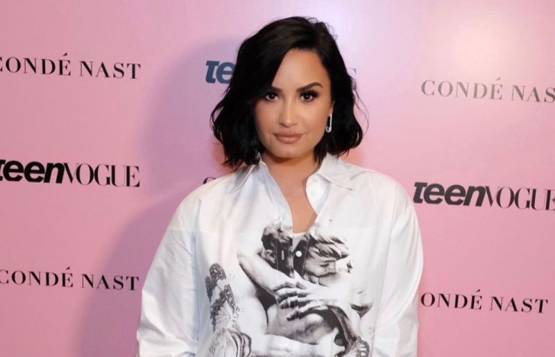 Demi Lovato at the tee vouge summit