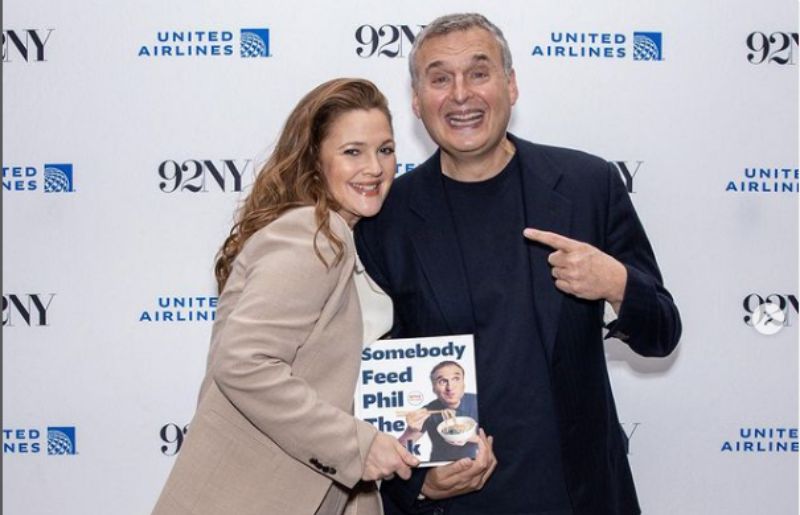 Drew Barrymore If you have not read Somebody Feed Phil The Book, you MUST