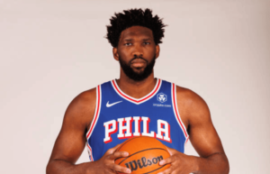 Joel Embiid Philadelphia 76ers Media Day