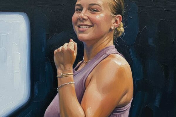 Amanda Anisimova Net Worth 2025: The Stunning Comeback Story Amanda Anisimova Instagram painting portrait, tennis comeback 2025
